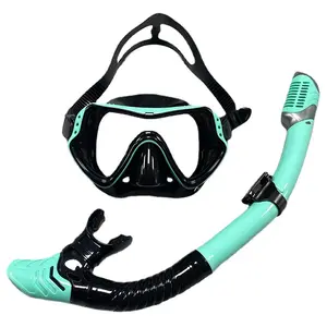 Jetshark Alta Qualidade Silicone Ajustável mergulho máscara com snorkel Kit Para Mulheres Homens