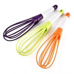 2 in 1 Kitchen Cooking <b>Plastic</b> Whisk Tool Rotary Manual <b>Egg</b> Beater - Product Image 5
