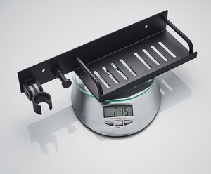 Soporte de esquina <span class=keywords><strong>para</strong></span> cabezal de <span class=keywords><strong>ducha</strong></span> de aluminio espacial negro mate, organizador de pared adhesivo <span class=keywords><strong>sin</strong></span> <span class=keywords><strong>taladro</strong></span>, <span class=keywords><strong>para</strong></span> pulverizador de bidé y jabón, <span class=keywords><strong>para</strong></span> uso hotelero - Product Image 6