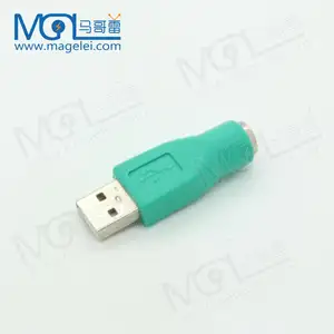 USB2.0 זכר PS2 נקבה מחבר עבור עכבר מקלדת