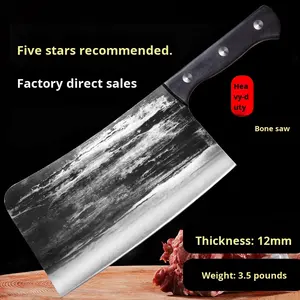 Cuchillo de Carnicero de Acero Forjado a Mano <span class=keywords><strong>Serie</strong></span> 4Cr, Diseño Moderno, JYTD10124 Jiyuan Yangjiang - Product Image 6