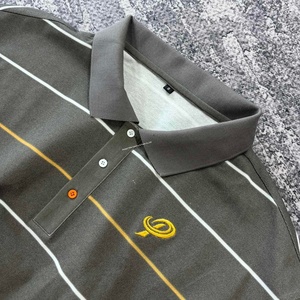 PL851 <span class=keywords><strong>Polo</strong></span> da uomo ricamata in piqué di cotone con Logo personalizzato stampato in maglia da Golf di alta qualità per uomo - Product Image 5