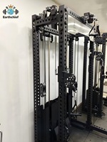 Appareil de musculation multifonctionnel avec tirage latéral / croisement de câbles, machine à sélection de charge par broche – Prise en charge de la taille personnalisée