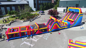 Parcours d'obstacles gonflable amusant et pas cher pour les adultes, les événements d'équipe, Yoja YOA-15 certifié CE - Product Image 5