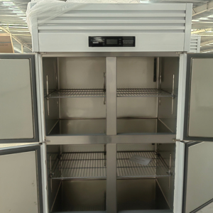 Congelatore Commerciale RUITAI in Acciaio Inox Personalizzato a 4 Porte con Controllo Digitale della Temperatura per Cucine di Ristoranti Completamente Congelato - Product Image 1