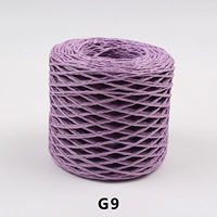 Vente en gros de ficelle en raphia naturel torsadé de 2 mm, 200 m, sans fil intérieur, écologique, pour macramé, artisanat, emballage de bouquets