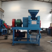 Nuevo modelo Sentai, motor de máquina de peletización de eliminación de polvo para briquetas de limo de polvo/carbón, certificado CE, capacidad de 5-8 t/h