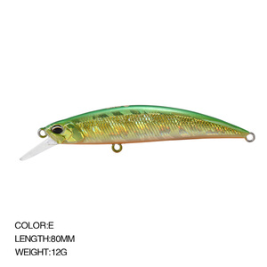 Leurre de pêche en gros 12g 80mm leurre méné coulant appât dur Isca artificiel Wobbler Bass appât de pêche 80S - Product Image 6