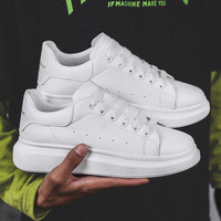 Chaussures de marche décontractées durables à lacets Mode Tendance Sport Sneakers Unisexe Couple Respirant Jeunes Sneakers
