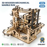 Rompecabezas 3D de Madera Personalizado, Modelo Orbit Glide Run, Rompecabezas de Alta Calidad para el Aprendizaje Educativo