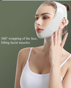 <span class=keywords><strong>Sangle</strong></span> <span class=keywords><strong>de</strong></span> lifting réglable pour le menton, masque <span class=keywords><strong>de</strong></span> compression amincissant pour le visage avec coussinets en graphène - Product Image 4