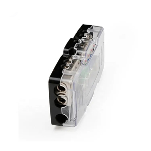 <span class=keywords><strong>Caja</strong></span> <span class=keywords><strong>de</strong></span> <span class=keywords><strong>fusibles</strong></span> para campistas, coches, audio, estéreos, 30A, 60A, 80A con LED rojo 0-4 GA 4 circuitos - Product Image 3