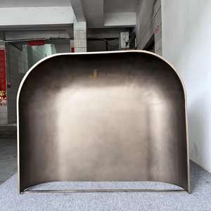 Chimenea de Acero Inoxidable con Acabado Espejo EX989 para Decoración Interior de Lujo - Product Image 5