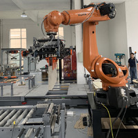 Palettisation industrielle de sélection et d'endroit de travail de main de robot de manipulateur de bras de 6 axes