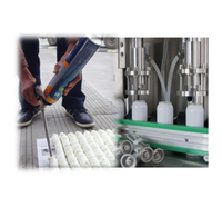 Machine de remplissage automatique d'aérosol de haute précision de 4000 BPH pour la ligne d'embouteillage de canettes de pulvérisation pompe à piston électrique de PLC pour le produit chimique
