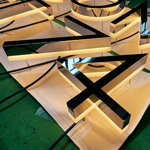 COSUN 3D retroilluminato elettrico a parete Logo ufficio segnaletica 3D canale lettera segno commerciale Bar centro commerciale aziende parco ospedali - Product Image 6