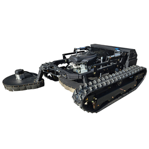 <span class=keywords><strong>Tondeuse</strong></span> à gazon montée sur chenilles sans fil à télécommande, haute efficacité, bricolage - Product Image 2