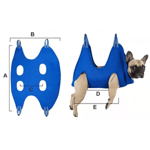 Arnés de hamaca para el cuidado de mascotas colgante para perros y gatos, ayudante de recorte suave personalizado al por mayor, colgador para cortar uñas, soporte de sujeción - Product Image 1