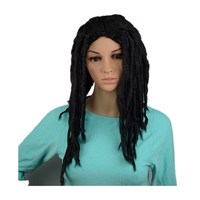Nouvelle perruque de cosplay anime en K-Silk/P-Silk à double trame machine, style Reggae Dirty Double Ponytail Twist, pour soirée dansante, tresses brunes