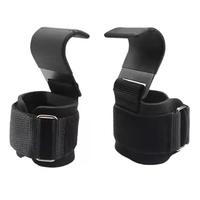 Correas de Muñeca de Metal Resistentes para Levantamiento de Pesas en Gimnasio, con Ganchos para Dominadas y Levantamiento de Potencia, Venta al Por Mayor