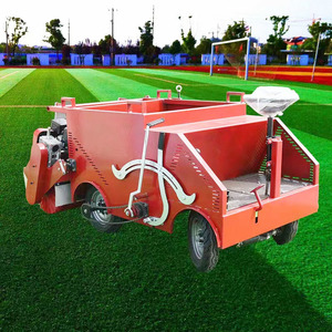 Máquina de Recogida y Lijado de Césped Personalizada con Motor Diésel de 4 Ruedas para Campos de Fútbol y Césped Artificial de Alta Potencia - Product Image 1