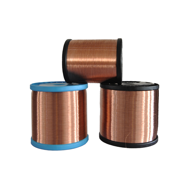 Top Selling Solid Copper Clad Aluminum Magnesium CCAM Electrical Wire 0.12mm-1.5mm 220V Flat Bare Underground Use