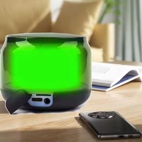 Altavoz Portátil Inalámbrico Bluetooth para Juegos, con Subwoofer de Rango Completo, Luces LED, HiFi, Resistente al Agua, Estéreo, para Exteriores, Venta al Por Mayor