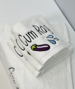 Customized White Embroidery Home Cotton square <strong>Towel</strong> 100% Cotton Soft Skin Friendly Small <strong>Towel</strong> Sets - Product Image 6