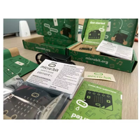 Microbit开发板扩展板V2机器人套件Python主板Micro: Bit V2.21原装套件 (无电池)