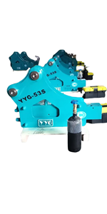 หัวเจาะหินไฮดรอลิกสำหรับรถขุด 13 ตัน รุ่นใหม่ SB81 ค้อนเจาะหินสำหรับงานก่อสร้างและเหมืองแร่ พร้อมปั๊ม เกียร์ ลูกปืน และแกน <span class=keywords><strong>YYG</strong></span> - Product Image 2