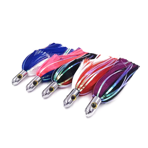 7 Inch 35G Marlin Trolling Lure Với Đồng Đầu Và Tóc Đầy Màu Sắc Cho Ngoài khơi Saltwater Câu Cá Thu Hút Cá Thu Cá Thu Và Cá Mập - Product Image 5