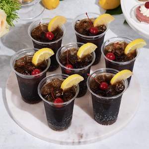 แก้วชาไข่มุกแบบใช้แล้วทิ้ง PLA ย่อยสลายได้เอง พิมพ์ลายตามสั่ง สำหรับเครื่องดื่มและไอศกรีม - Product Image 4