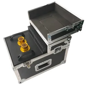 Mát FX hiệu ứng đặc biệt khói máy ánh sáng sân khấu sương mù máy 900W đôi đầu khói máy - Product Image 3