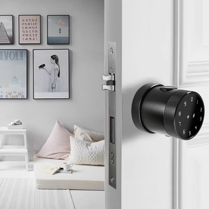 Tuya WiFi Smart <strong>Door</strong> <strong>Knob</strong> Lock with Fingerprint Keypad Digital Keyless Entry <strong>Door</strong> Lock for Bedroom Apartment Airbnb Home Office - Product Image 5