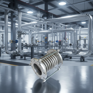 Compensador de fuelle metálico de acero inoxidable Tipos de juntas de expansión de fuelle Juntas de expansión de fuelle Fuelle flexible de acero inoxidable - Product Image 1