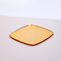 Feuilles acryliques de miroir blanc de vente chaude 0.8 à 6mm d'épaisseur bricolage artisanat feuilles de miroir acrylique argenté brillant