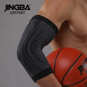 JINGBA all'ingrosso comode maniche a braccio di compressione sport da basket da Baseball protezione da Tennis protezioni gomitiere di sicurezza