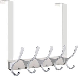 <span class=keywords><strong>Perchero</strong></span> <span class=keywords><strong>de</strong></span> Acero Inoxidable Sondoly para Colgar sobre la Puerta, Ganchos para Toallas, Ropa, Abrigos, para la Parte Posterior <span class=keywords><strong>de</strong></span> la Puerta del Baño - Product Image 1