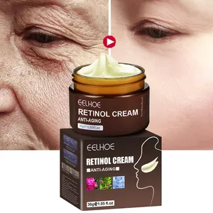 Retinol एंटी एजिंग फेस क्रीम हटाने शिकन Firming त्वचा की देखभाल Hyaluronic एसिड मॉइस्चराइजिंग Whitening उज्ज्वल सौंदर्य सौंदर्य प्रसाधन