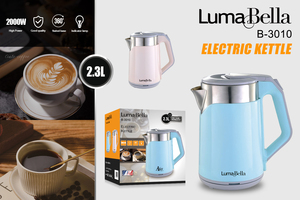 Lumabella 2.3L Plastic Water <span class=keywords><strong>Kettle</strong></span> Portátil Automático Azul e Rosa Seleção Alta Qualidade para Uso Doméstico de Cozinha - Product Image 2