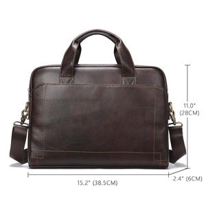 <span class=keywords><strong>Sac</strong></span> à main pour <span class=keywords><strong>homme</strong></span> en <span class=keywords><strong>cuir</strong></span> de vachette véritable, sacoche pour <span class=keywords><strong>ordinateur</strong></span> portable, <span class=keywords><strong>sac</strong></span> bandoulière pour affaires et bureau, vente en gros - Product Image 4
