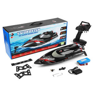 Venta caliente <span class=keywords><strong>WL916</strong></span> 2,4G Barco de control remoto eléctrico Hobby RC Jet Boat de alta velocidad con baterías incluidas y cable USB - Product Image 2