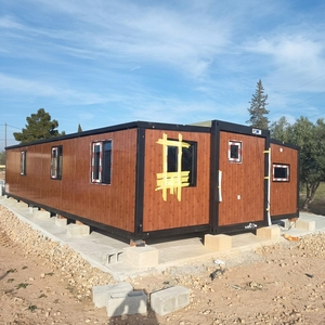 Casa Contenedor Expandible Prefabricada de Lujo de 20 pies/40 pies, Vivienda Portátil Plegable Modular con Baño y Cocina Lista <span class=keywords><strong>para</strong></span> Habitar - Product Image 1
