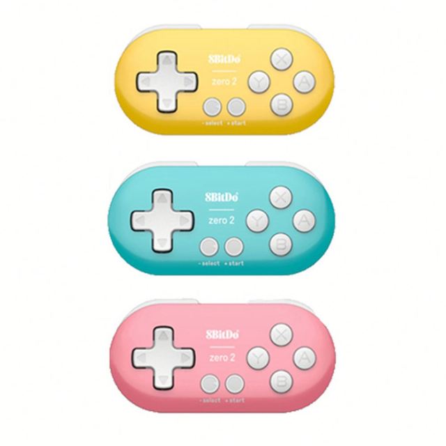 1 Pcs 8BitDo Zero 2 Wireless Gamepad Game Controller for Nintendo Switch Rasp PI Steam Win MacOS Gamepad Joystick