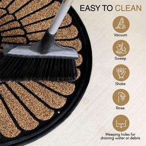 <span class=keywords><strong>Tapis</strong></span> <span class=keywords><strong>de</strong></span> <span class=keywords><strong>sol</strong></span> extérieur en caoutchouc imperméable résistant, <span class=keywords><strong>tapis</strong></span> <span class=keywords><strong>de</strong></span> bienvenue rembourré <span class=keywords><strong>pour</strong></span> la maison, l'hôtel, la porte d'entrée, le patio, l'entrée, <span class=keywords><strong>tapis</strong></span> <span class=keywords><strong>de</strong></span> porte lavable - Product Image 5