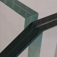 Vidrio Aislante Laminado Templado IGU Low-E con Relleno de Argón, Doble/Triple Acristalamiento, para Ventanas y Puertas de Muro Cortina Industrial, con Certificación CE