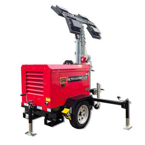 Generadores diesel portátiles del motor de 3KW Mitsubishi L2E con la torre de luz LED 4*350W los 8M alto por poder - Product Image 6