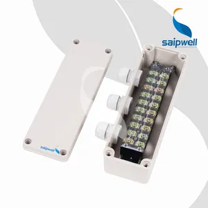 Chinese Enclosure Sealable Plastic Box Electrical 10 Way 3 In/3 Out Waterproof Enclosure Junction Box