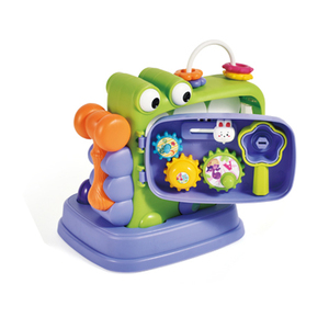 Consola de juegos multifuncional, juguete educativo de dinosaurio lindo, golpea un topo con luz y música, juguetes educativos para niños - Product Image 3