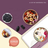 18 saveurs mélange chinois thé aux herbes séchées guérison naturelle Portable saveur Digestion thé peau lueur sommeil aide Tisane